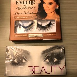 NEW Huda Beauty & Vegas Nay lashes